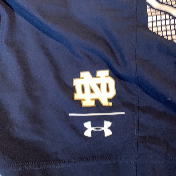Under Armour Notre Dame Athletic Shorts - Picture 4 of 4